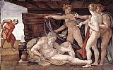 Michelangelo Buonarroti Canvas Paintings - Simoni42